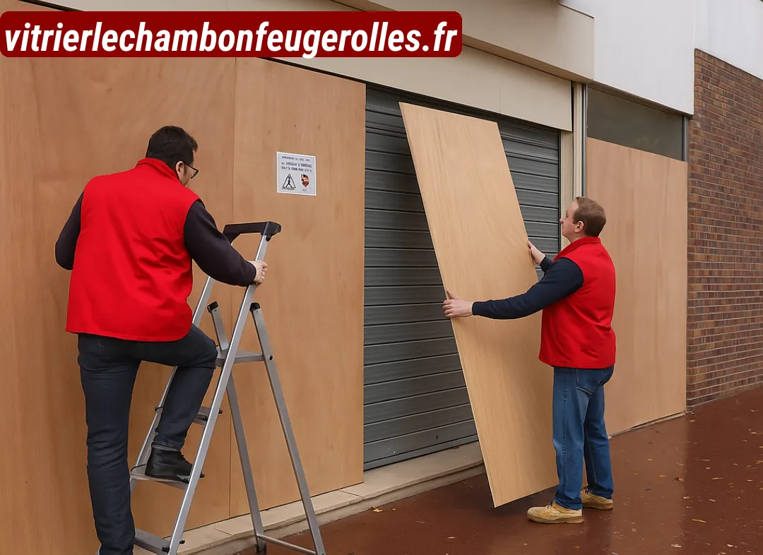 Mise en sécurité fermeture provisoire Le Chambon-Feugerolles